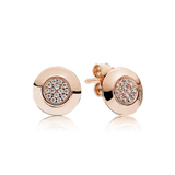 S925 Sterling Silver Stud Earrings in 3 Colors