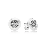 S925 Sterling Silver Stud Earrings in 3 Colors