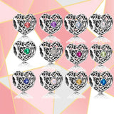 S925 Silver Twelve-month Crystal Pendant, Women's Jewelry