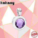 925 Silver Floating Small Box Pendant Jewelry