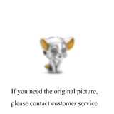 High 1:1 S925 Animal Charm Small Pendant for Women's DIY Jewelry