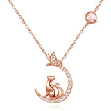 Women's Sterling Silver Butterfly Pendant Necklace, Perfect Gift