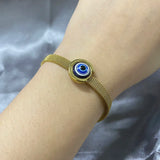 Stainless Steel Mesh Watch Strap Bracelet for Women