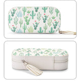 Flamingo Jewelry Storage Box Tassel Leather Jewelry Box Portable Travel