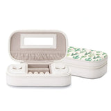 Flamingo Jewelry Storage Box Tassel Leather Jewelry Box Portable Travel