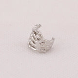 Punk Skull Hand Ear Clip No Ear Hole Strange Hand Ear Clip Halloween Jewelry