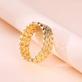 Maxi Wide Bangle Bracelet Plated Thick Metal Twist Bangle Women Cuff