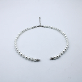 DIY Pearl Necklace Semi-finished 4 Colors Men Women