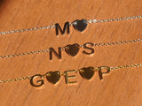 Stainless Steel Initial Anklet with Multiple Letters, Beach Accessories