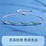 Wave Bracelet Women's Beach Party Jewelry Gift