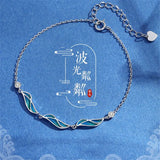 Wave Bracelet Women's Beach Party Jewelry Gift
