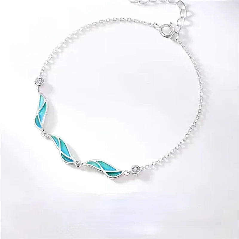 Wave Bracelet Women's Beach Party Jewelry Gift