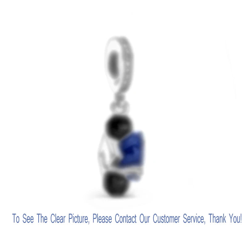 S925 Sterling Silver 4 Style Pendants DIY Jewelry for Women