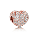S925 Sterling Silver Love Peach Belt Pendant