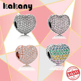 S925 Sterling Silver Love Peach Belt Pendant
