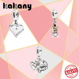 S925 Sterling Silver Heart Pendant Clavicle Chain Necklace