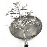 Vintage Bird Tree Stand Jewelry Earrings Necklace Ring Show Rack Holder Display