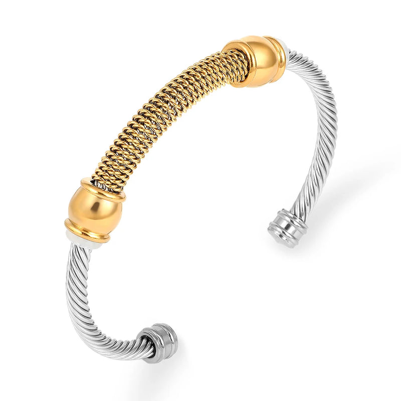 Women's Stainless Steel Punk Bracelet