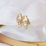 French Zircon Earrings Personalized Jewelry Pendant