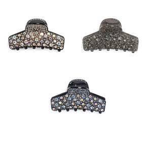 Acrylic Rhinestone Hair Claw for Women