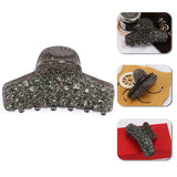 Acrylic Rhinestone Hair Claw for Women