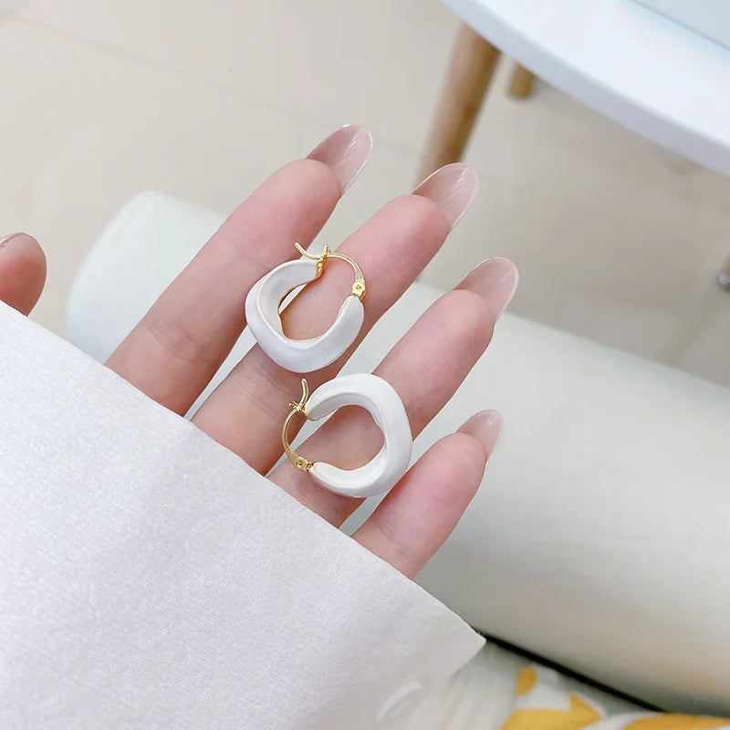 High End Metal Earrings Ladies Elegant Wedding Bridal Pendants