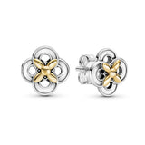 925 Sterling Silver pan Earrings for Wedding Party