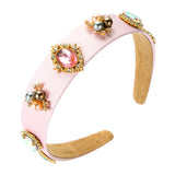 Colorful Rhinestone Hairband for Women Girls Headdress