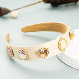 Colorful Rhinestone Hairband for Women Girls Headdress