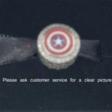 S925 Sterling Silver Spider Pattern Pendant Beads for Bracelet Making