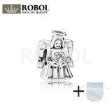 925 Sterling Silver Angel of Love Bead Jewelry