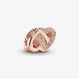 925 Sterling Silver Heart Charm for Women