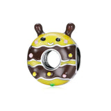 Rabbit Unicorn Panda Donut Girl Beads Silver 925 Bracelet