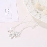Personality Beach Dragonfly Anklet Pearl Foot Ornament