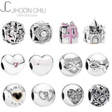 925 Sterling Silver Beads for Charm Bracelet DIY Jewelry