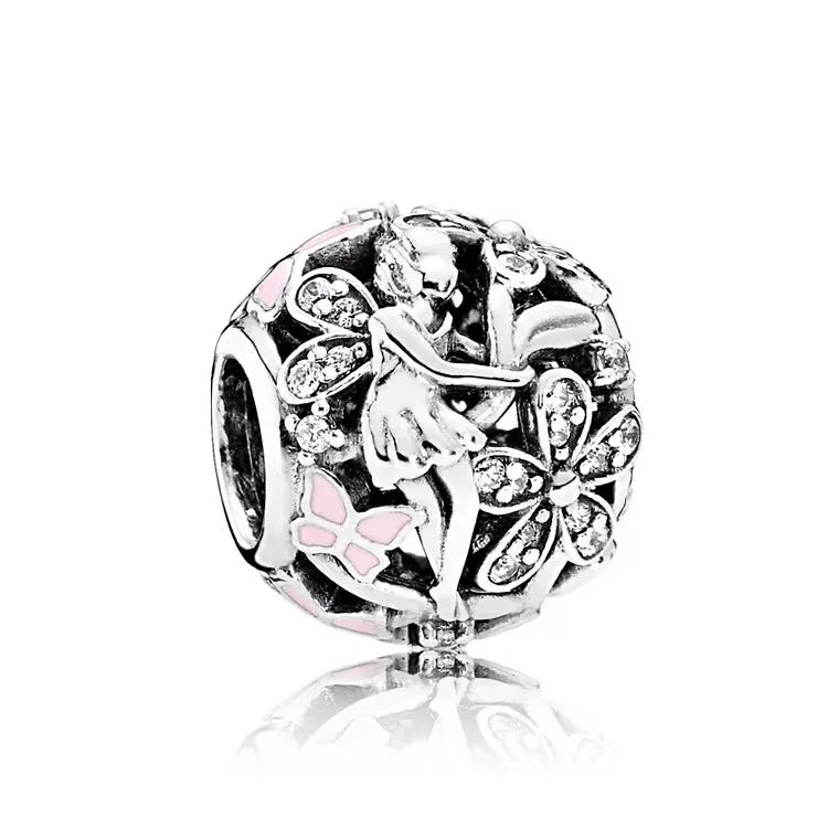 925 Sterling Silver Beads for Charm Bracelet DIY Jewelry