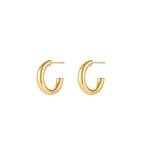 Women's Hypoallergenic Stainless Steel Hoop Earrings
