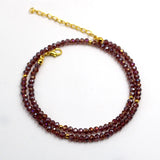 Crystal Bead Choker Necklaces for Women