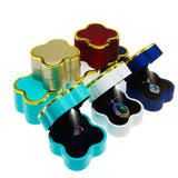 LED Lighted Ring Pendant Wedding Necklace Display Case