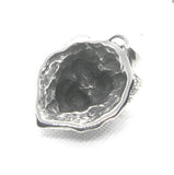 Stainless Steel Lion Pendant w/ 3-Color Stone