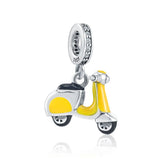 Transportation Pendant Beads Charm for Silver 925 Bracelet DIY Jewelry