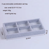 Jewellery Tray Display Organizer DIY Ring Necklaces Earrings Holder