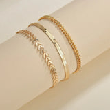 Multilayer Snake Chain Anklets for Women Beach Foot Jewelry