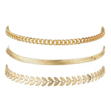 Multilayer Snake Chain Anklets for Women Beach Foot Jewelry