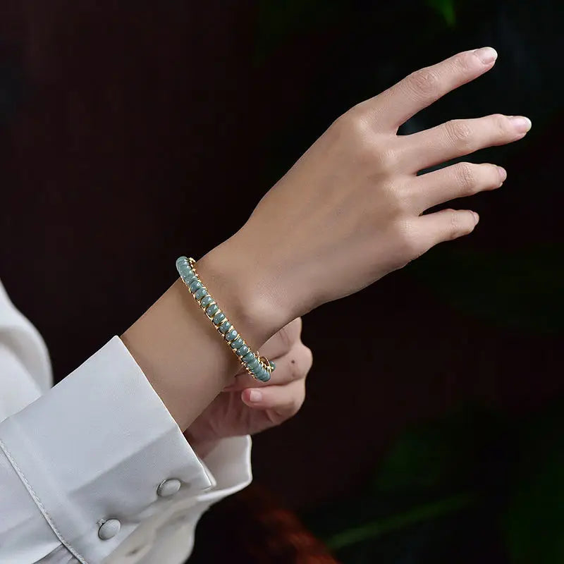 Nature Jadeite Bracelet Fine Jewelry for Women