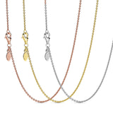 925 Silver Charm Necklace for Women Jewelry Pendant DIY Beads