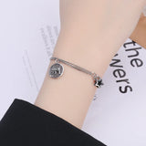 925 Sterling Silver Women's Hand Bracelets Various Styles Personalized Gift
