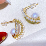 7-8mm Freshwater Pearl Earrings for Women