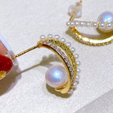 7-8mm Freshwater Pearl Earrings for Women