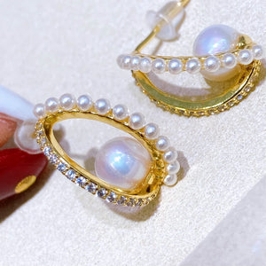 7-8mm Freshwater Pearl Earrings for Women